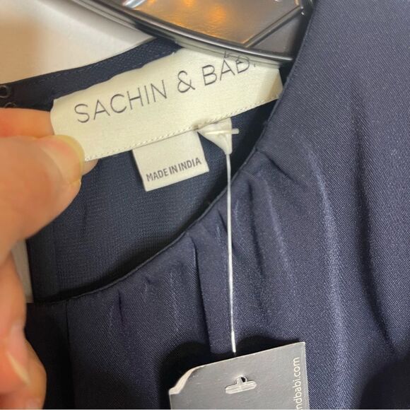 SACHIN & BABI Camila midnight Maxi dress NWT - Picture 6 of 9